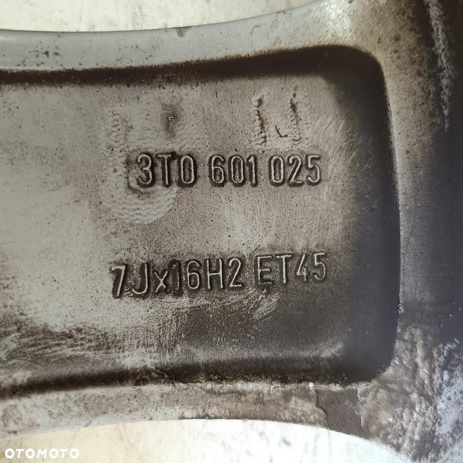 Alufelgi 5x112 16 Skoda Superb II Yeti I Vw Seat 3T0601025 (F8852) - 8