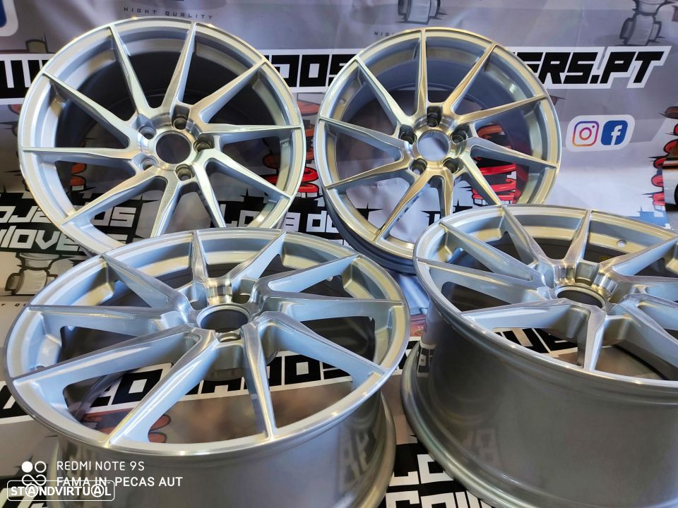Jantes JR36 18x8J 5X112 AUDI/VW -Silver - 5