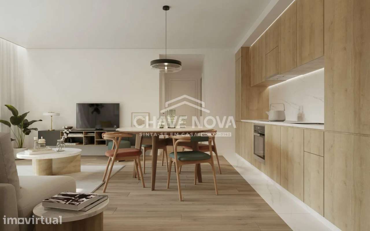 T1 Novo c/ Lugar de Garagem em Mafamude - Grande imagem: 4/15