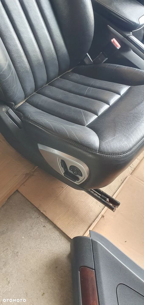 Fotele kanapa boczki podłokietnik komplet skóra elektryczne Mercedes ML W164 - 7