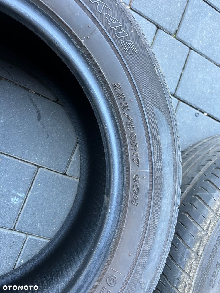 Opony 2szt Lato HANKOOK OPTIMO 225/60/17 5mm - 7