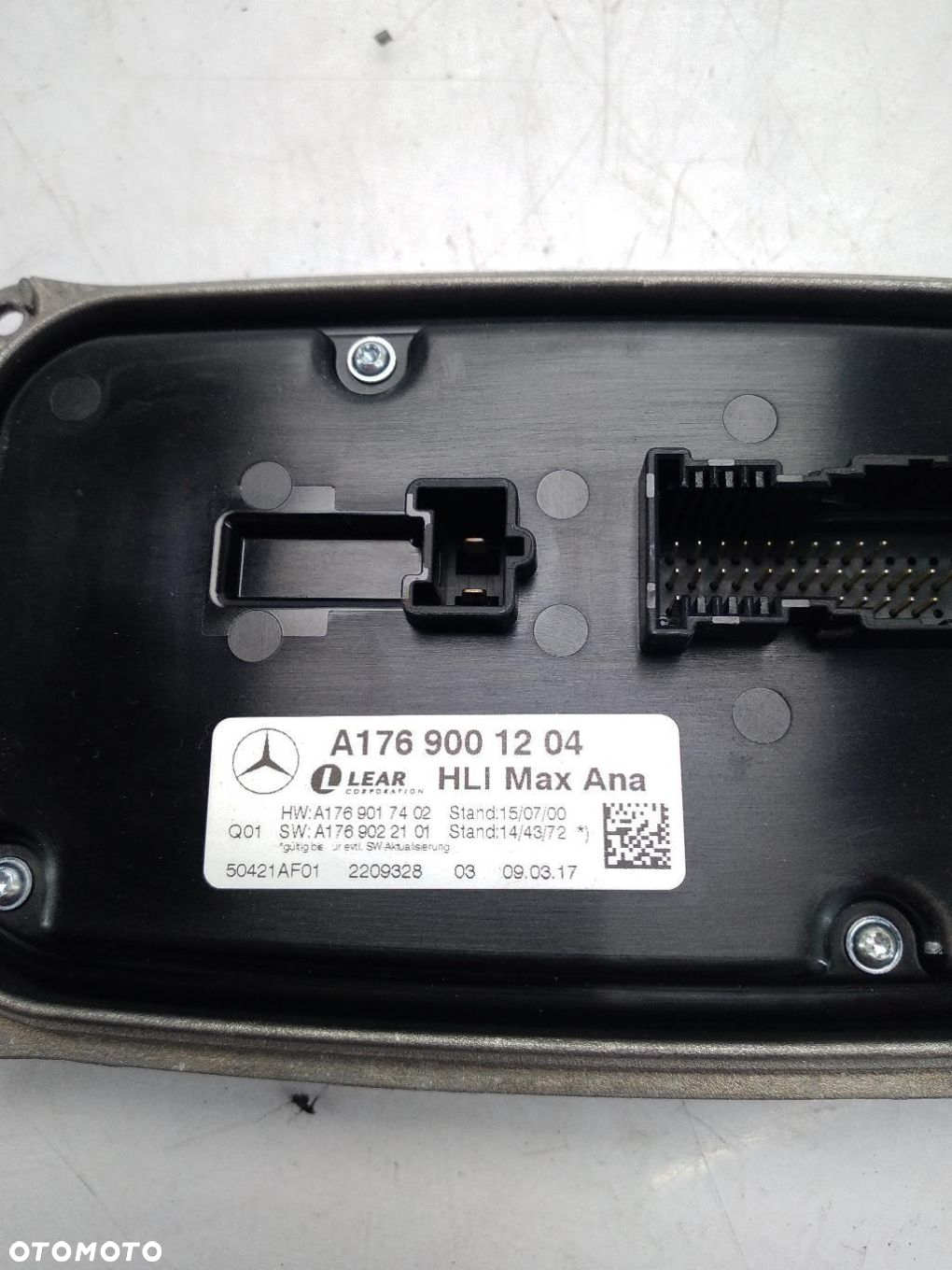 PRZETWORNICA LAMPY LED MODUŁ MERCEDES W176 A1769001204 - 2