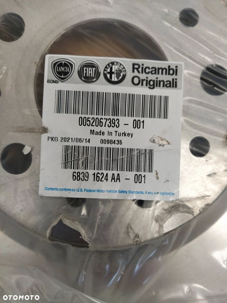 FIAT TIPO 15- TARCZE HAMULCOWE PRZÓD KOMPLET 2szt 281 mm NOWY ORYGINAŁ - 3