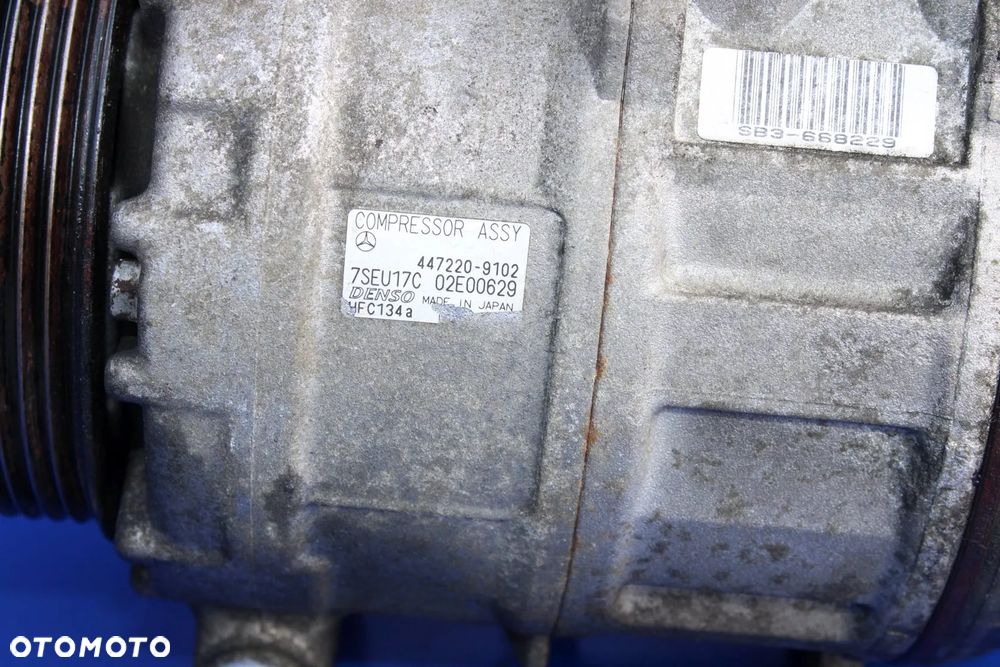 Kompresor spręzarka klimatyzacji pompa OE Mercedes SL R230 W230 A0012300211 - 15