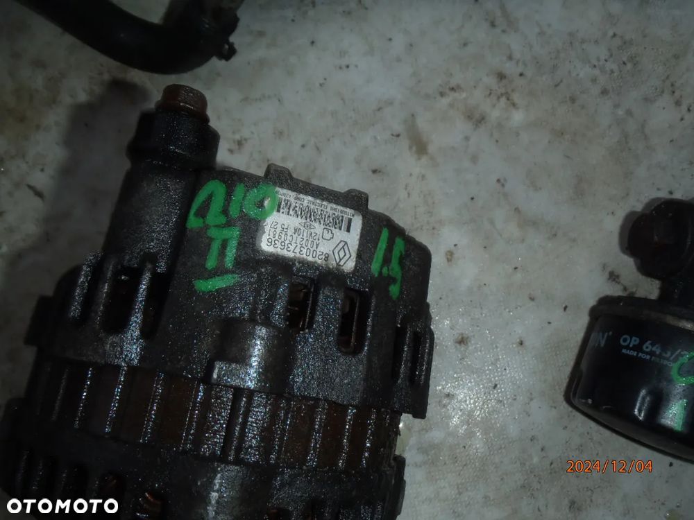 alternator valeo rozrusznik renault clio II III micra modus kubistar tino almera thalia kangoo megan scenic thalia modus 1.2 1.5 d posiadam wszystkie części do reno - 5