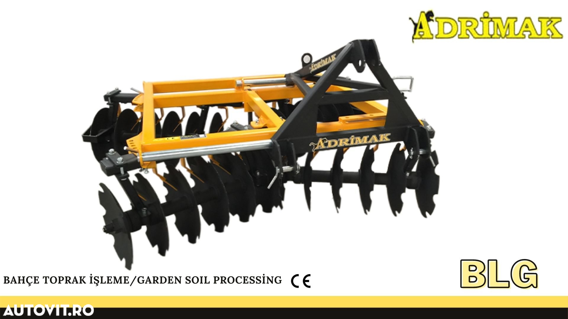 Altul Grape cu discuri in forma de X ADRIMAK, Model BLG X 16 - 3