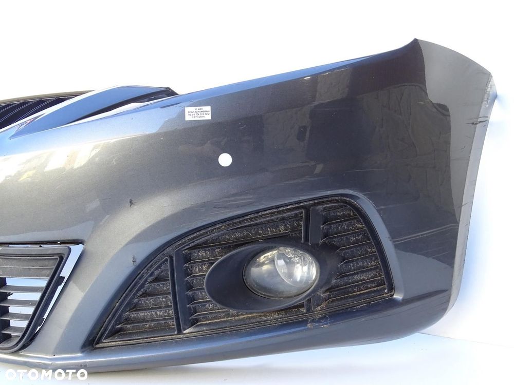 ZDERZAK PRZÓD PRZEDNI + ATRAPA + HALOGENY + 4x PDC LR7H SEAT ALHAMBRA II 7N - 8