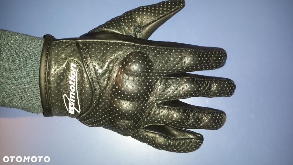 Rękawice krótkie z protektorami Inmotion na motor/skuter, na prezent - 3