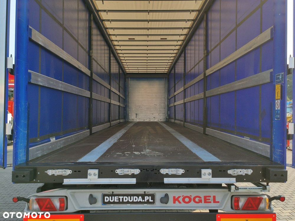 Kögel 3 Osie SAF Oś Podnoszona Standard Wysokość 2,76 2017r - 23