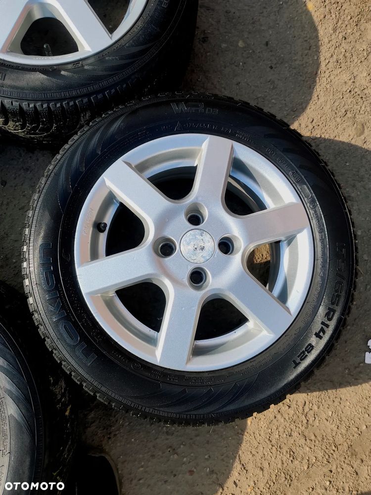 4x98 Felgi Aluminiowe Alufelgi 14 Koła Zimowe Zima FIAT 500 500C ALBEA QUBO FIORINO BRAVA BRAVO DOBLO IDEA PALIO SIENA SEICENTO PUNTO PANDA FORD KA II 2 LANCIA YPSILON ALFA ROMEO 145 146 CITROEN NEMO PEUGEOT BIPPER Legnica ALU-RAD 4,5mm 175/65 - 6