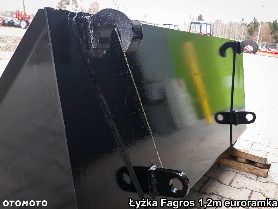 Łyżka do ładowacza 0,8m 1,04m 1,2m 1,4m 1,6m 1,8m 2,0m 2,2m 2,4m Euroramka SMS TUR Mailleux Faucheux sipa - 10