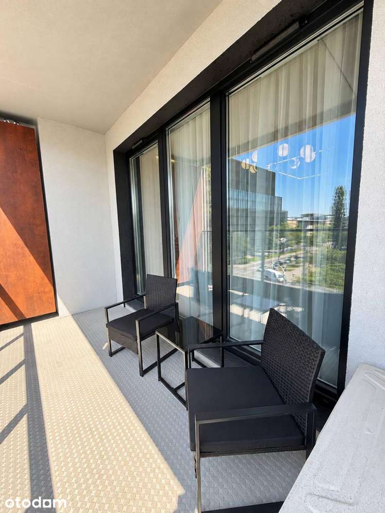 Nowoczesne, 2-pok mieszkanie 42 m² | Pierwszy najem | Modern Mokotów