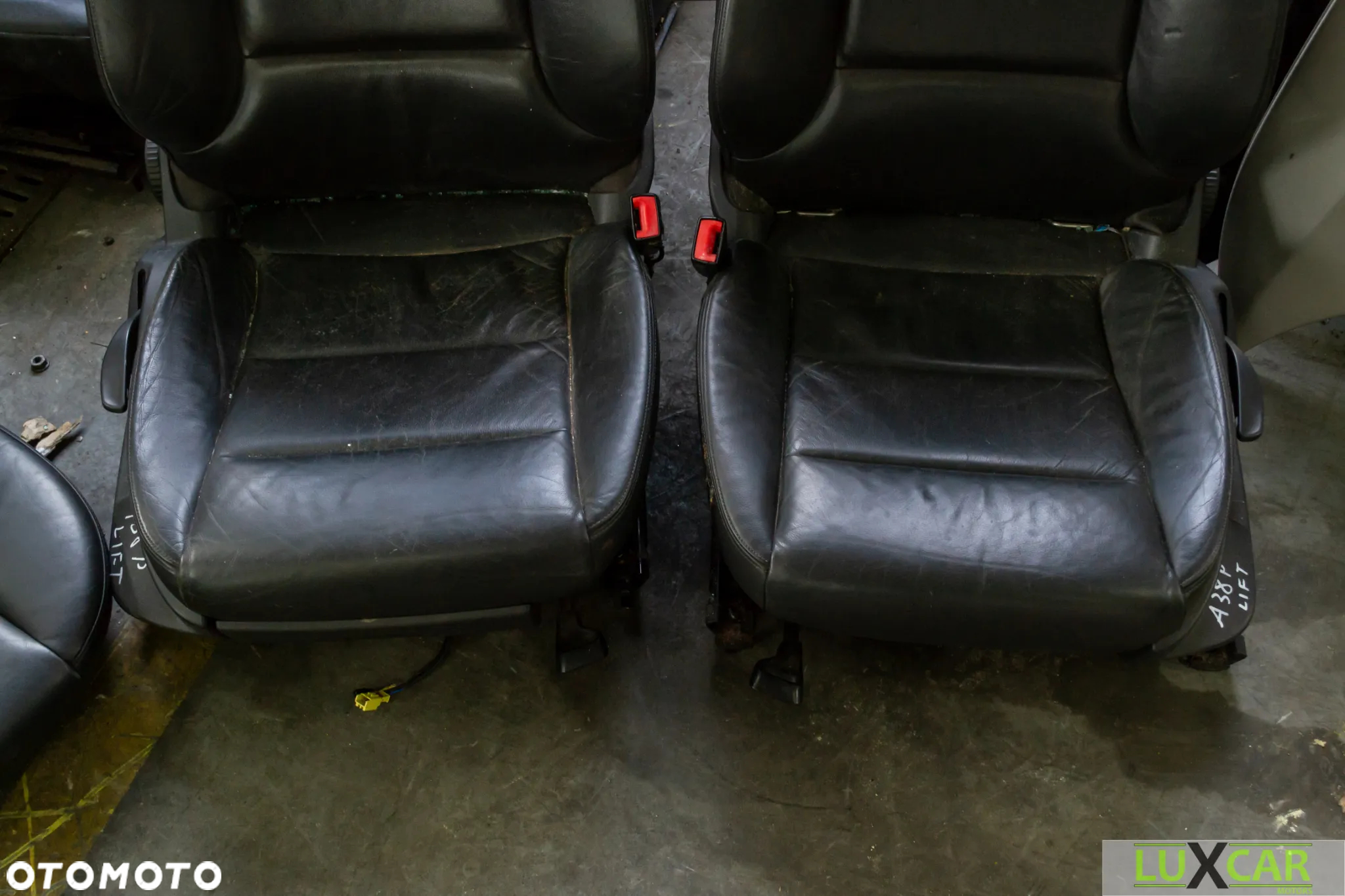AUDI A3 8P SPORTBACK LIFT 5D FOTELE KANAPA CZARNA SKÓRA KOMPLET GORLICE - 4