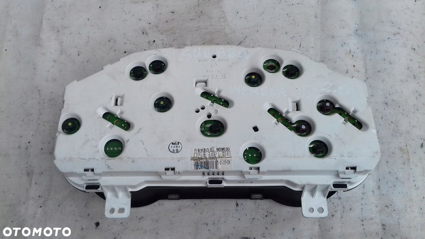 LICZNIK ZEGARY 85012FE350 SUBARU IMPREZA II 2.0 16V 00- - 2