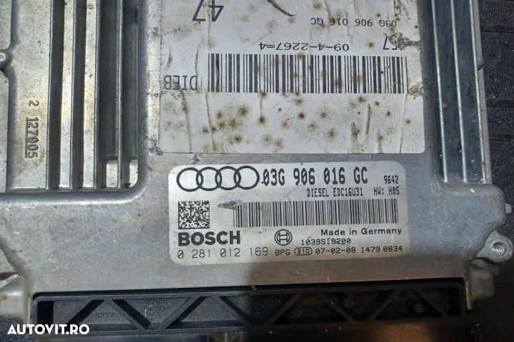 Calculator motor ECU 03G906016GC 0281012169 - 2.0 BLB 03G906016GC 028 - 3
