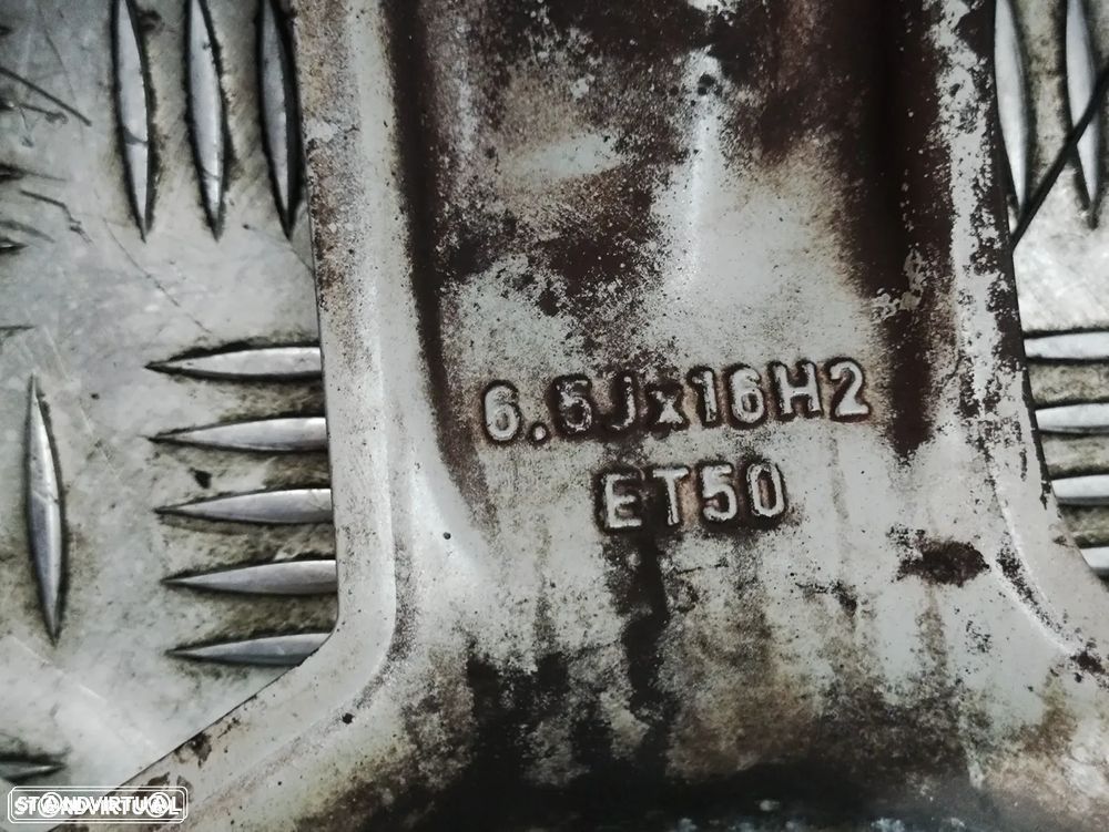 Jantes 16" Audi - A3 8P - ORIGINAIS - 6.5J | ET50 | 5x112 - 16 Polegadas | 8P0601025AN | 8P0 601 025 AN | Jante | 5 x 1123 | 205 55 16 | Pneus - 7