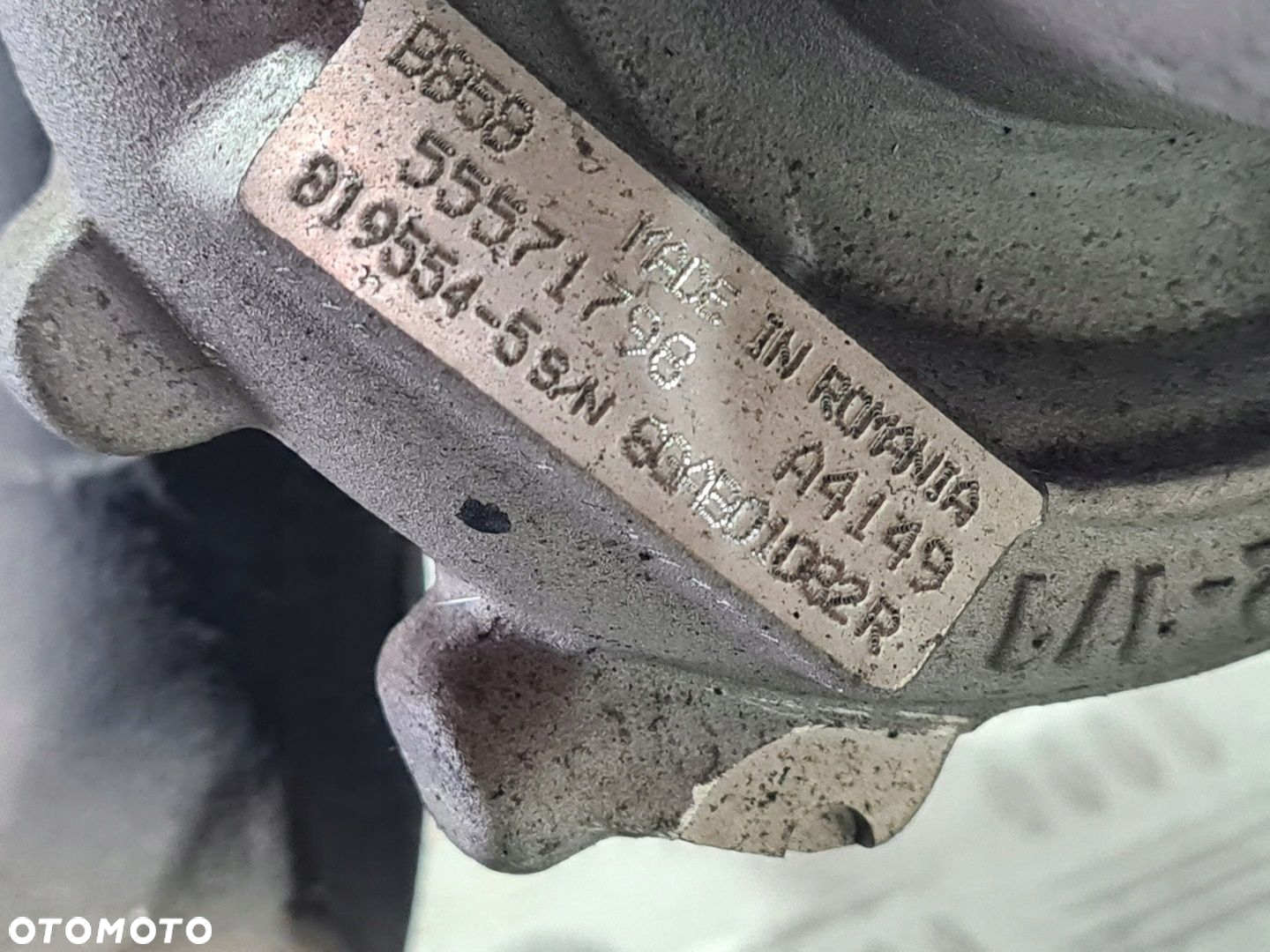 TURBINA TURBOSPRĘŻARKA TURBO OPEL ASTRA J ZAFIRA C 1.6 TURBO SIDI - 6