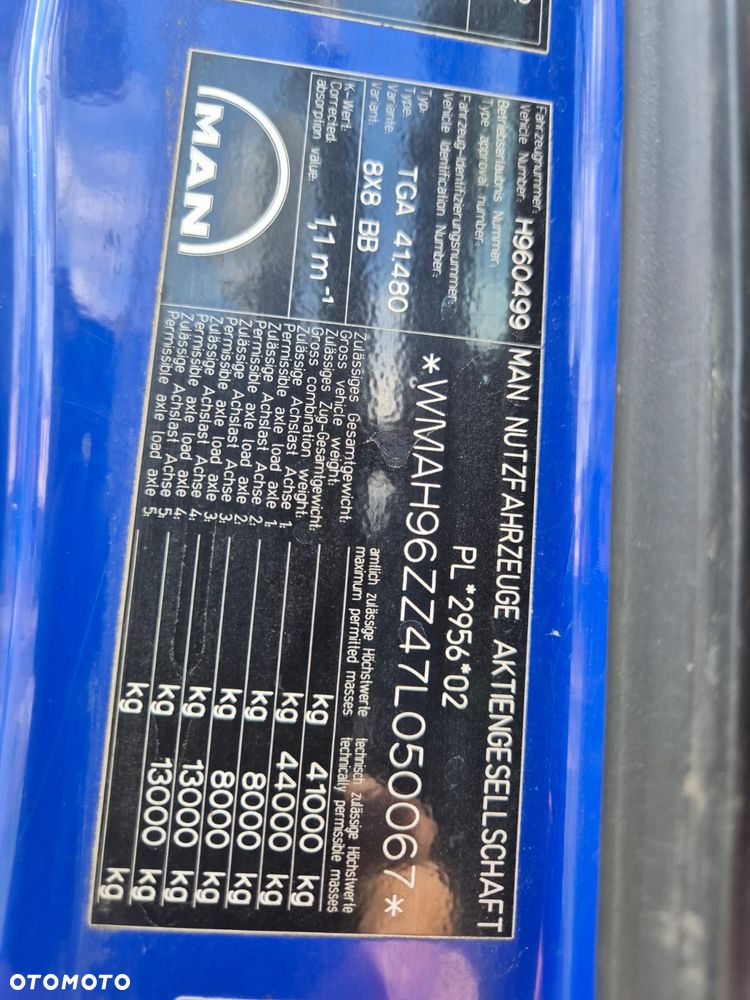 MAN TGA 41.480 D26 - 5