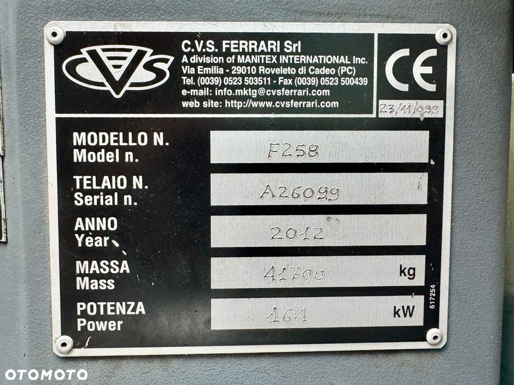 Inny CVS FERRARI F 258.6 - 9