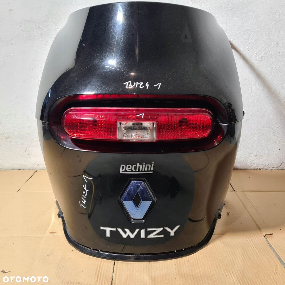 renault twizy zderzak tył lampa osłona dachu klapa - 1