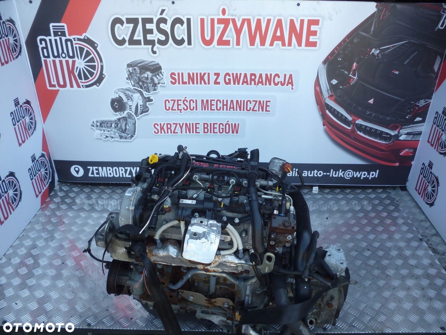 SILNIK OPEL CORSA 1.3 CDTI EURO5 A13DTC 76 TYS  UKŁ. WTRYSKOWY - 1