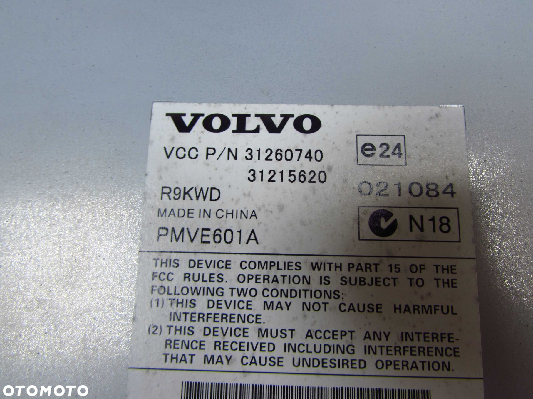 VOLVO C30 S40 V50 C70 II LIFT 06-13 WZMACNIACZ RADIA 31260740 DYNAUDIO - 5