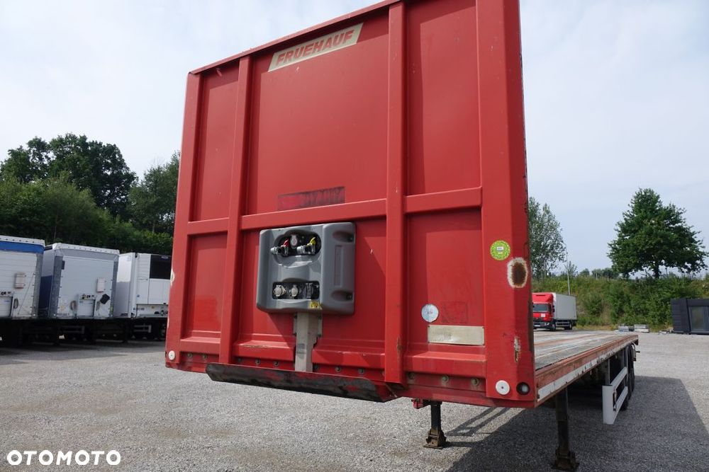 Fruehauf PLATFORMA / STANDARD / OSIE SAF / PODŁOGA WZMACNIANA - SZYNA-DESKA - 9