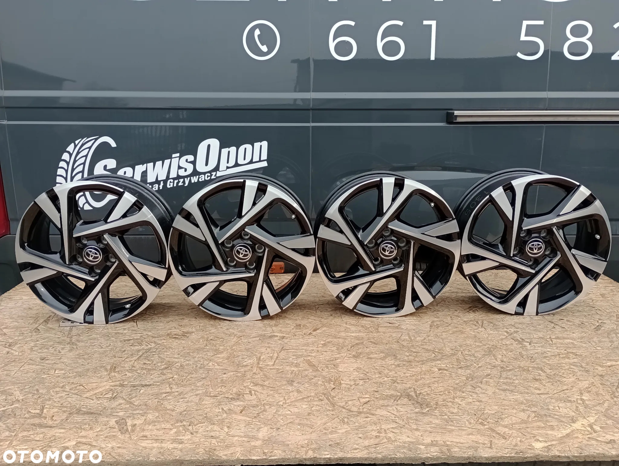 FELGI ALUMINIOWE 5X114 R18 7J ET50 + TPMS TOYOTA AURIS CAMRY C-HR PRIUS YARIS - 3