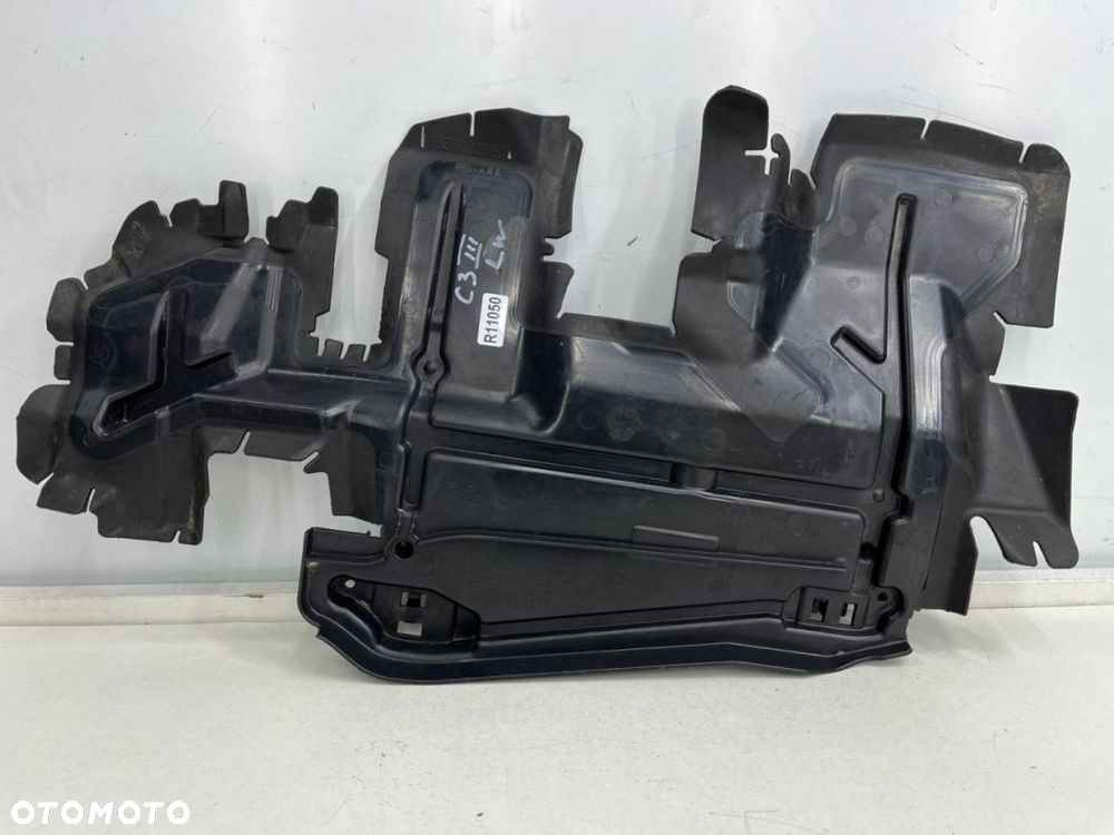 Osłona chłodnicy Citroën C3 III 16r.- lewa kierownica osłona powietrza pasa przedniego 9836122580 - 1