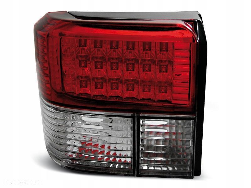 Lampy Tylne Diodowe Vw T4 1990-03 Red White Led - 1