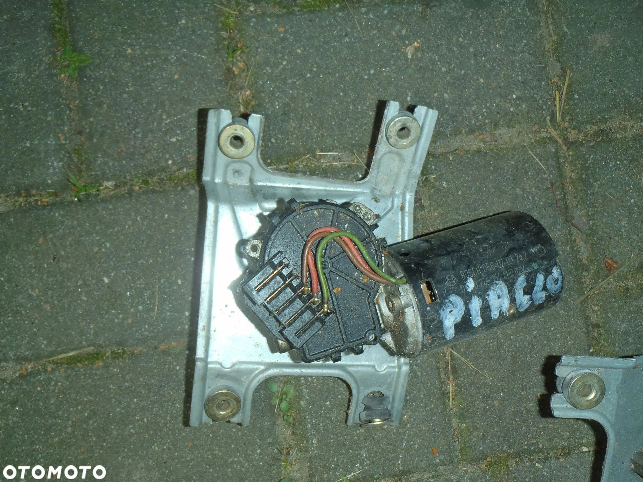 silniczek silnik mechanizm wycieraczek piaggio porter posiadam wszystkie części - 7