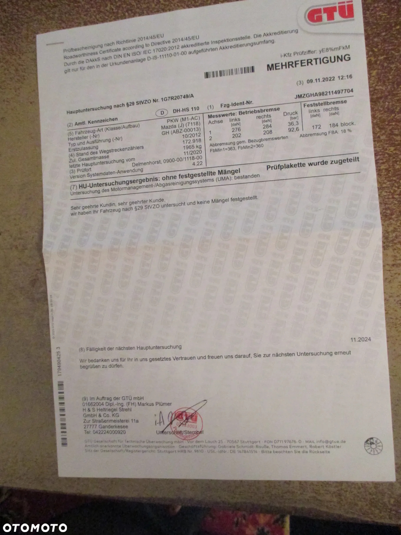Mazda 6 1.8 Comfort - 14