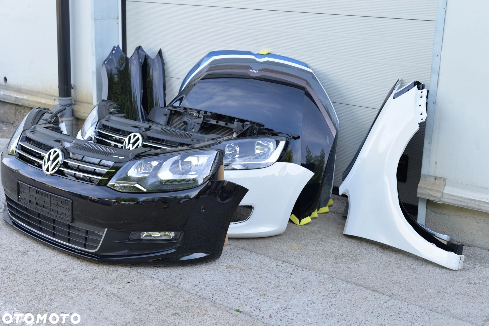 MASKA ZDERZAK GRILL BŁOTNIK LAMPA H7 XENON PAS BELKA VW SHARAN 10- 7N0 - 3