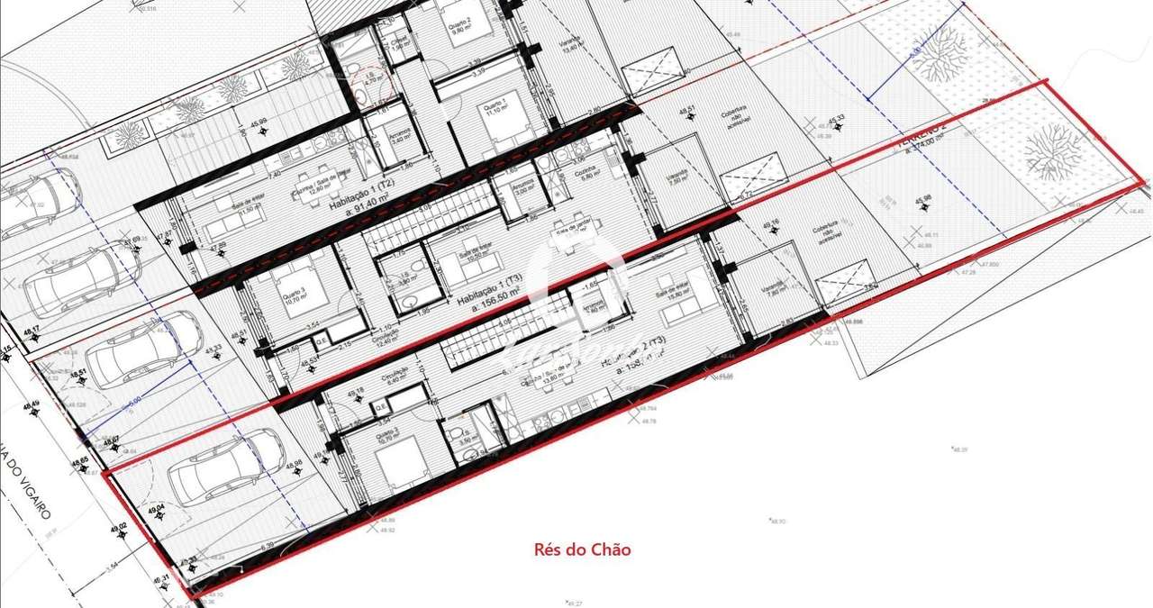 Moradia de Gaveto T3 em Santo Tirso - Grande imagem: 3/22