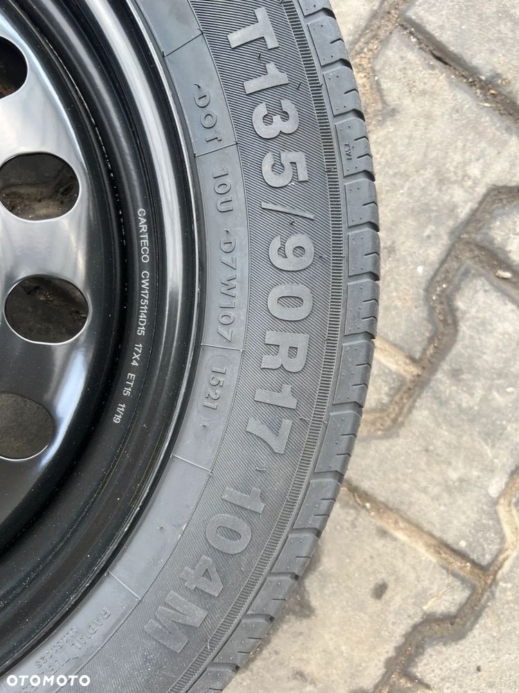 koło zapasowe Mazda Hundai Kia Mitsubishi 17'' z pokrowcem - 2