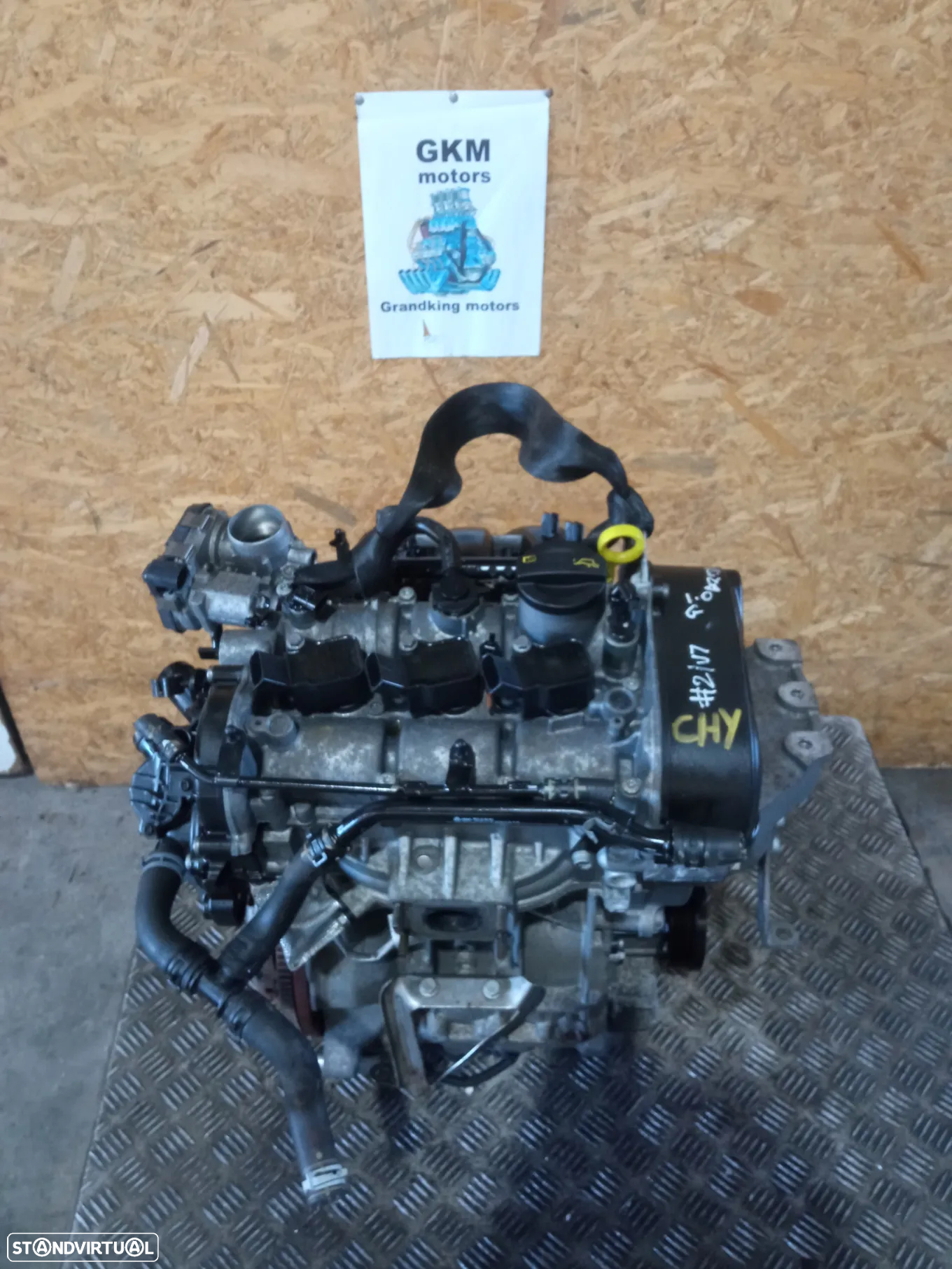 Motor Volkswagen UP 1.0 12V REF: CHY ( Skoda Citigo 1.0) - 5