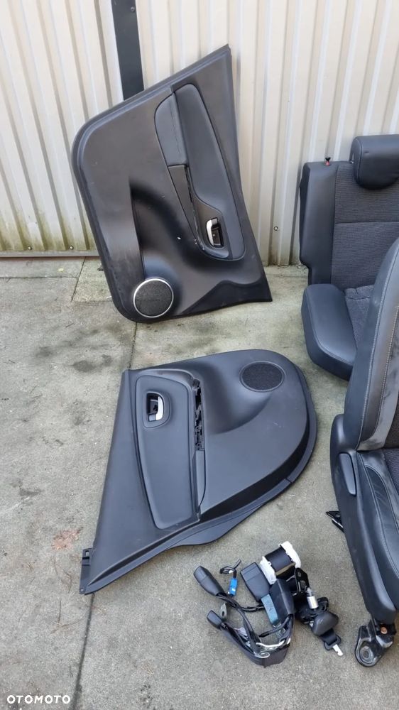 Fotele Kanapa Tapicerki Komplet Toyota Yaris III Lift Hybryda Alcantara - 13