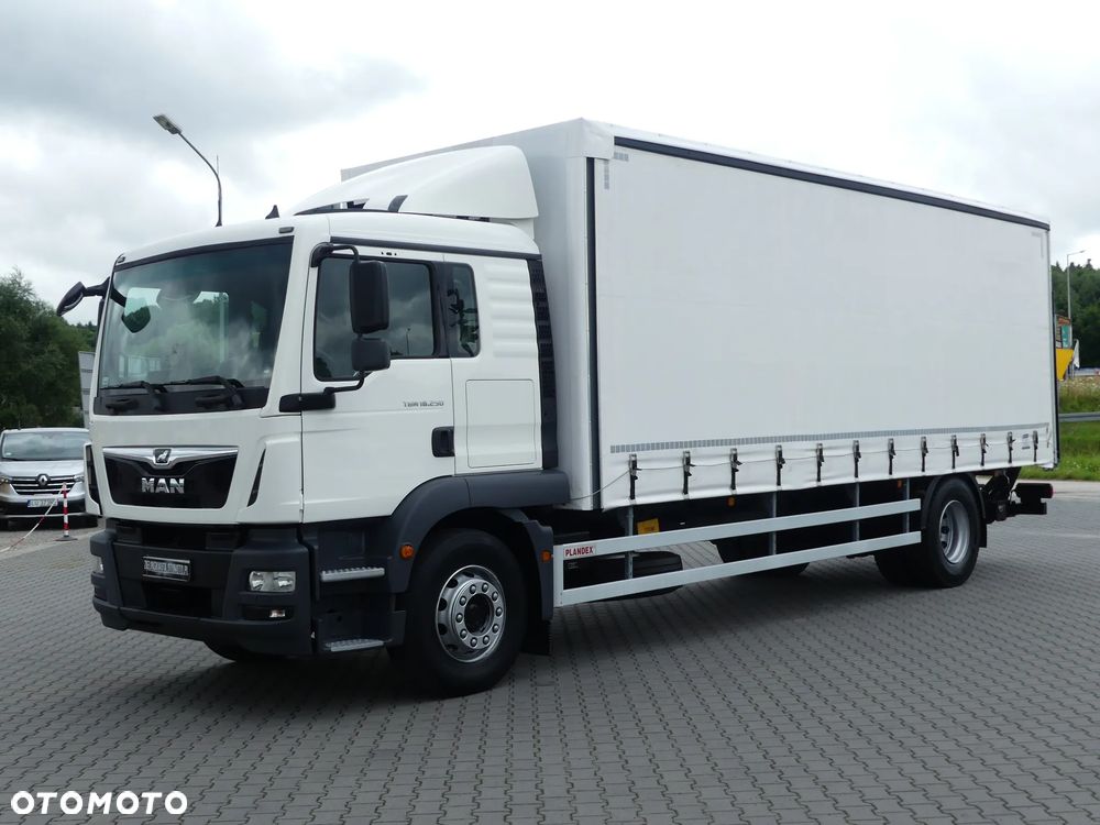 MAN TGM 18.250  / FIRANKA 7.30m + WINDA / PRZEBIEG 170 TYS KM ! / - 3