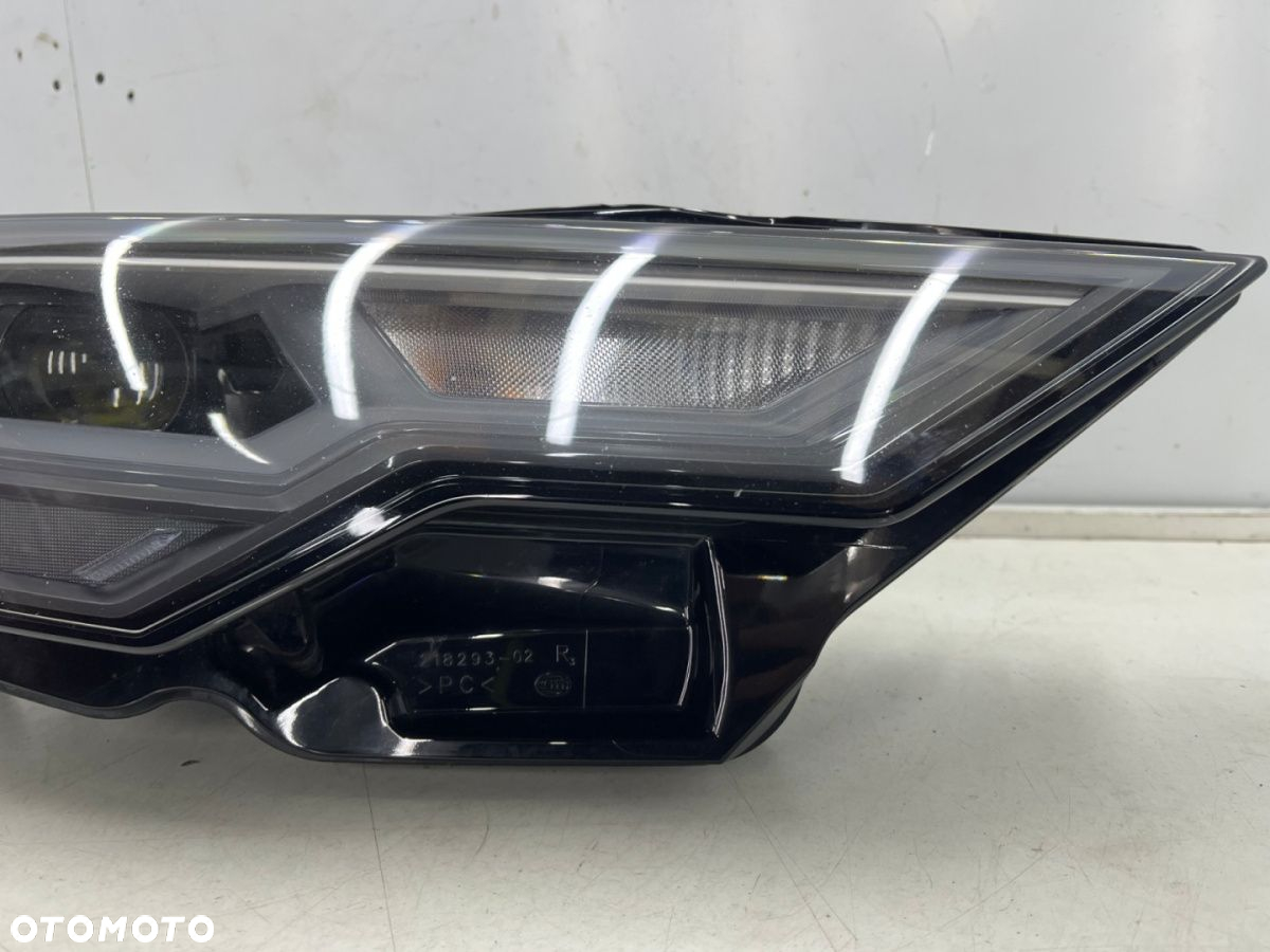 Lampa reflektor Audi A6 C8 4k 18r.- PRAWA przednia full LED kompletna prawy przód 4k0941034 - 8