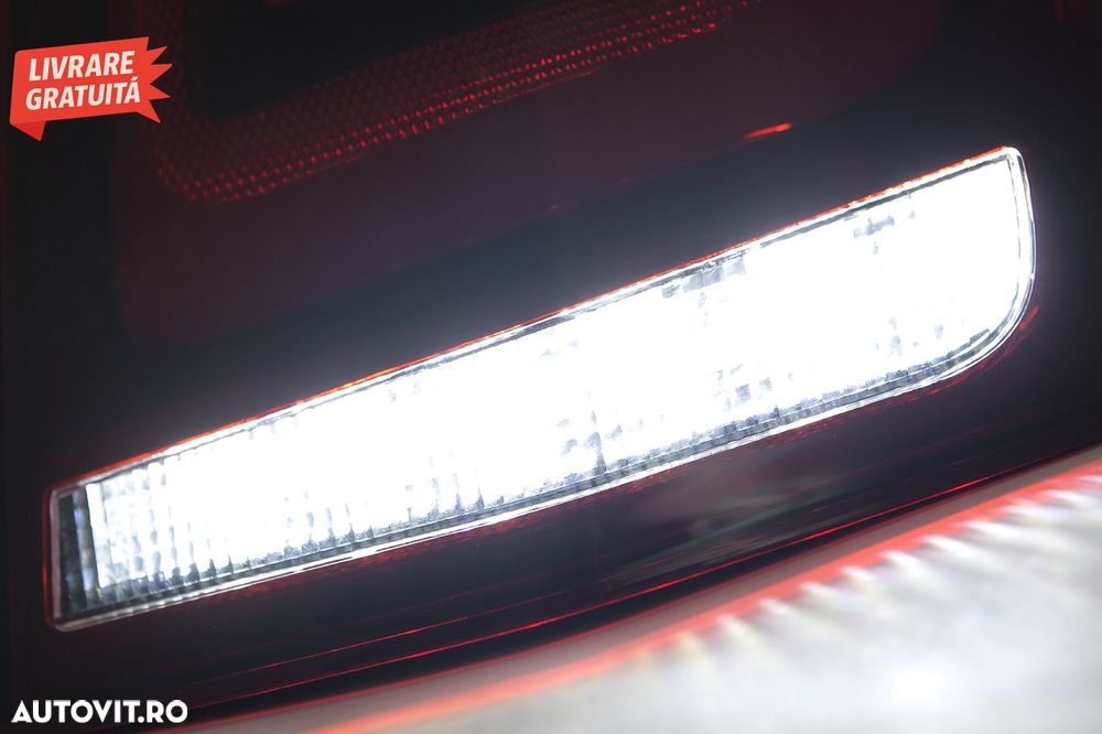 Stopuri LED Chrysler 300 LD Lancia Thema (2011-2014) Rosu cu Pornire Dinamica- livrare gratuita - 12