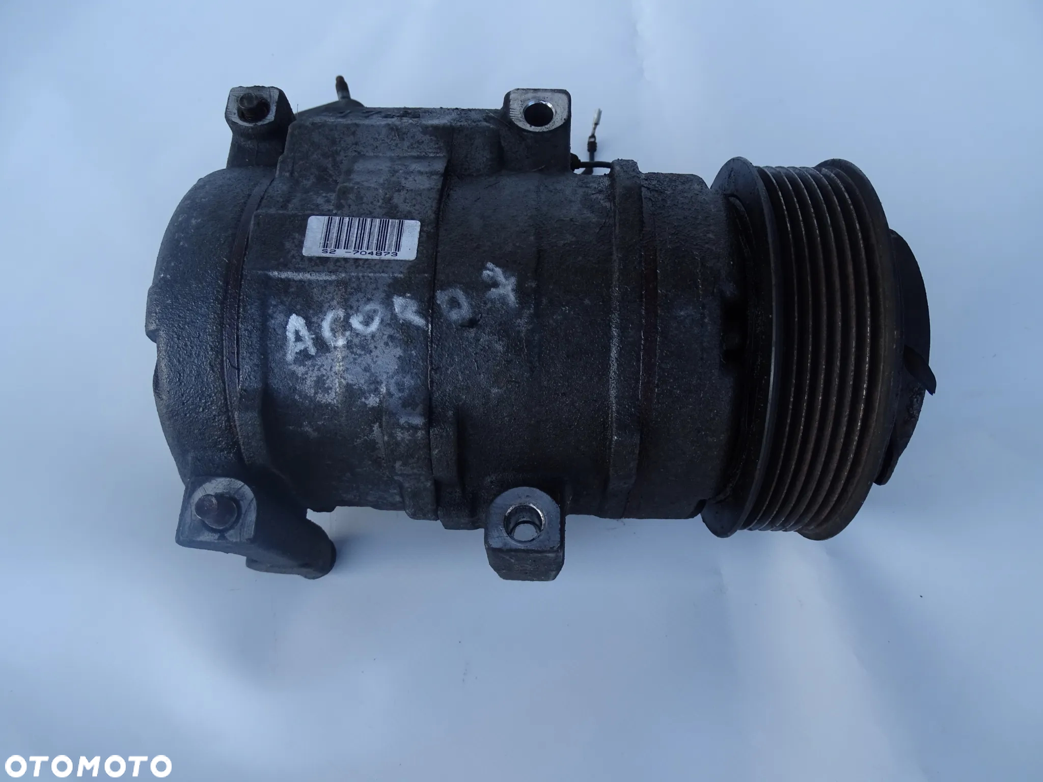 SPRĘŻARKA KOMPRESOR KLIMATYZACJI HONDA ACCORD VII 2.2 i-CTDI F-VAT - 2