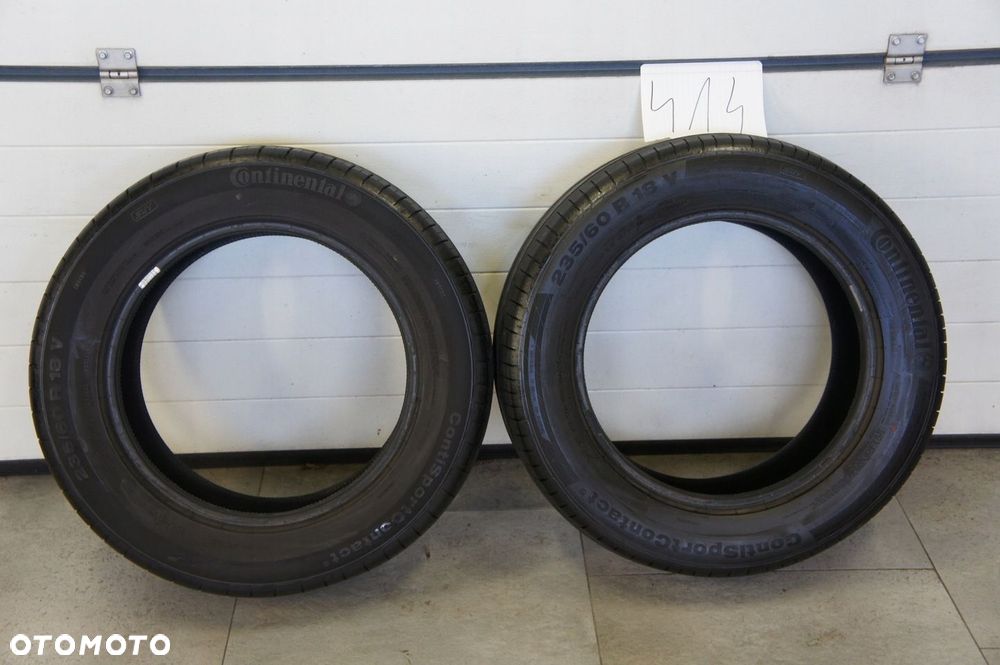 NR 414 Opony Lato Suv 235/60/18 Continental ok. 5,7mm - 1