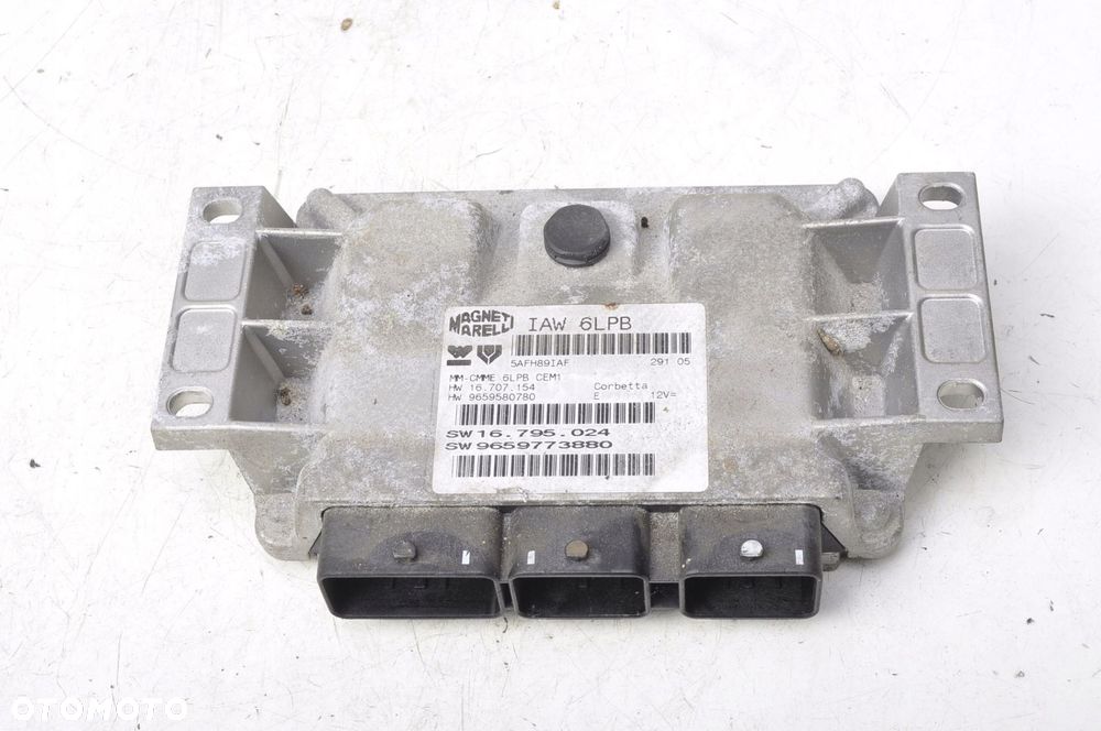 CITROEN C5 II 2.0 16V KOMPUTER SILNIKA 9659773880 - 1