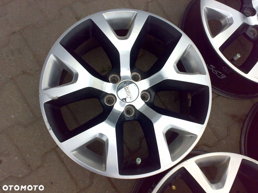 jeep cherokee trailhawk kl 2014 - koła orginał alu felgi 17'' czujniki tpms - 3