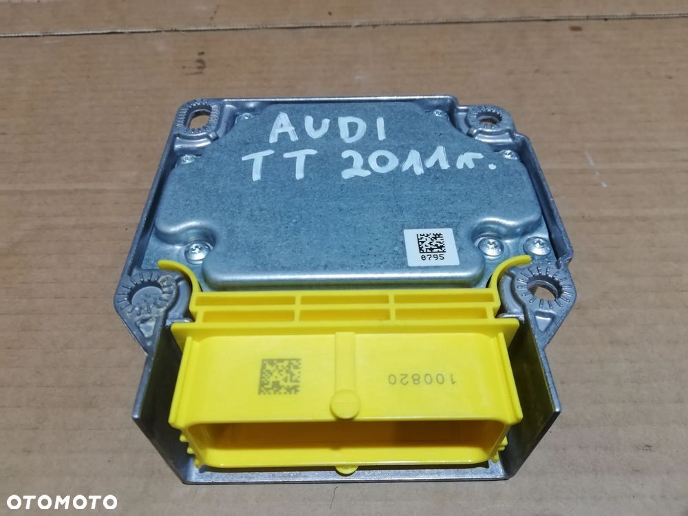 AUDI TT 8J MODUŁ SENSOR AIRBAG PODUSZEK POWIETRZNYCH 8J0959655 - 2