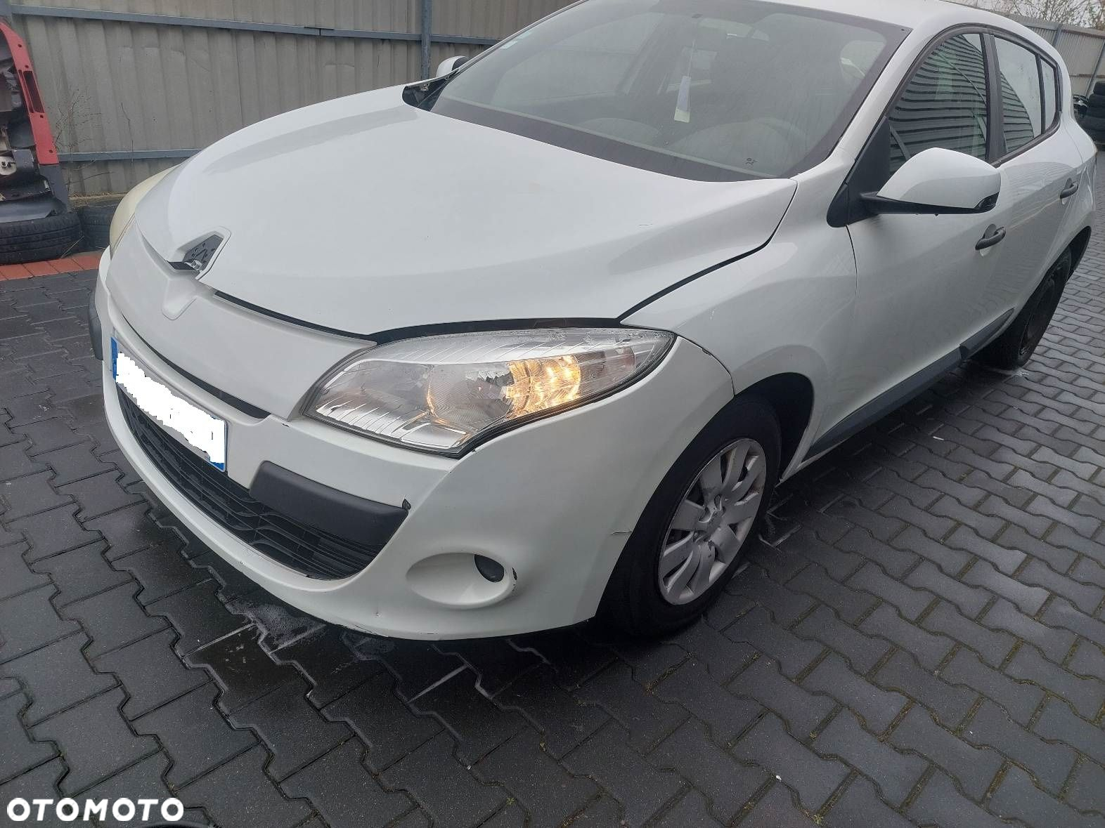 KOMPLETNY PRZÓD LAMPA BŁOTNIK MASKA ZDERZAK RENAULT MEGANE III OV369 - 3