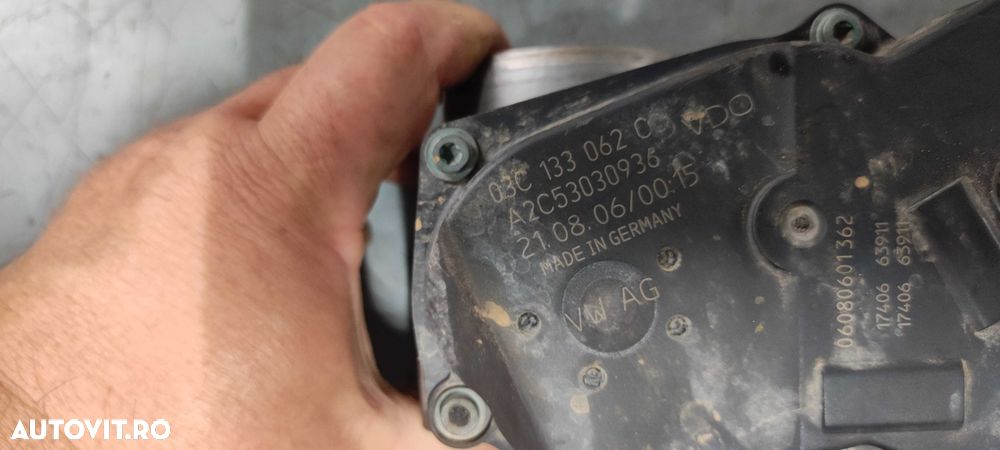 Clapeta acceleratie volkswagen vw golf 5 plus 1.4 TSI BUD 03C133062C - 7