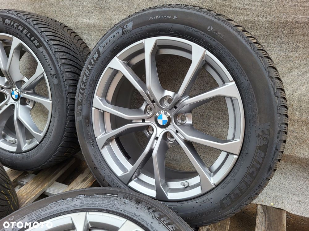 [K366] Koła zima BMW 17 Cali 5x112 Michelin 225/50/17 6mm BMW 3 23r - 6