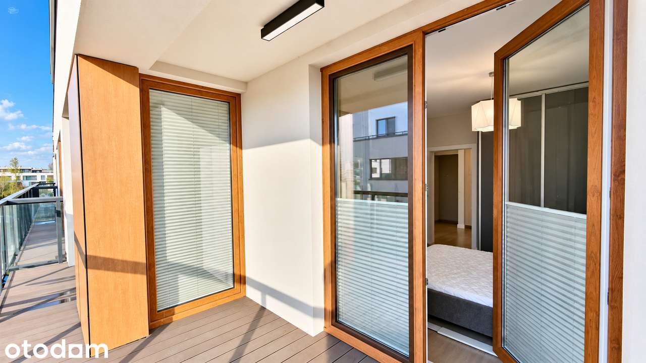 2 pok 51m2,balkon-WILANÓW MOST POŁUDNIOWY-kom.lok,garaż,Bruzdowa 100