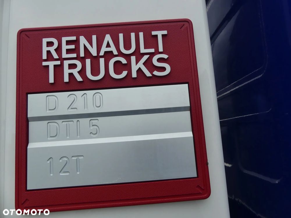 Renault D12 210  / EURO 6 / KONTENER + WINDA / ROLETA / - 27